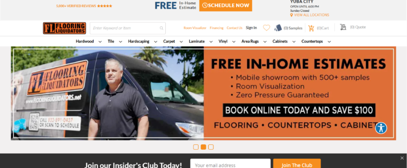 Flooring Liquidators – Magento eCommerce Development